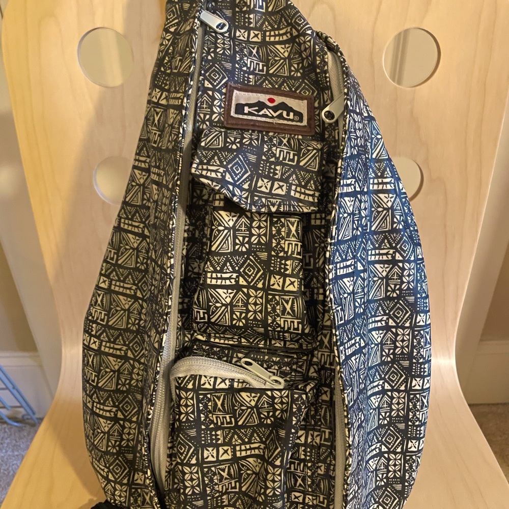 Kavu rope sling bag.